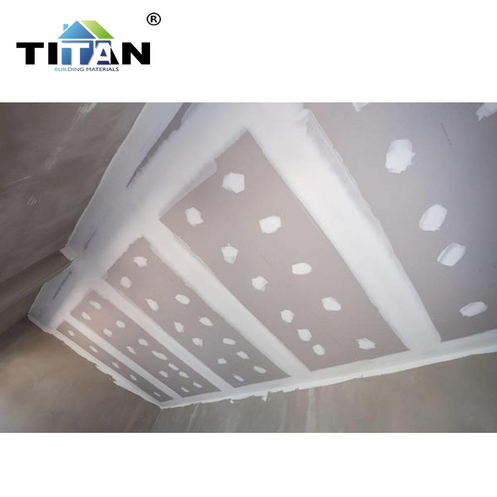 Exportación Fiji mejoras para el hogar techo panel de yeso de papel panel de yeso ignífugo 12mm gib board