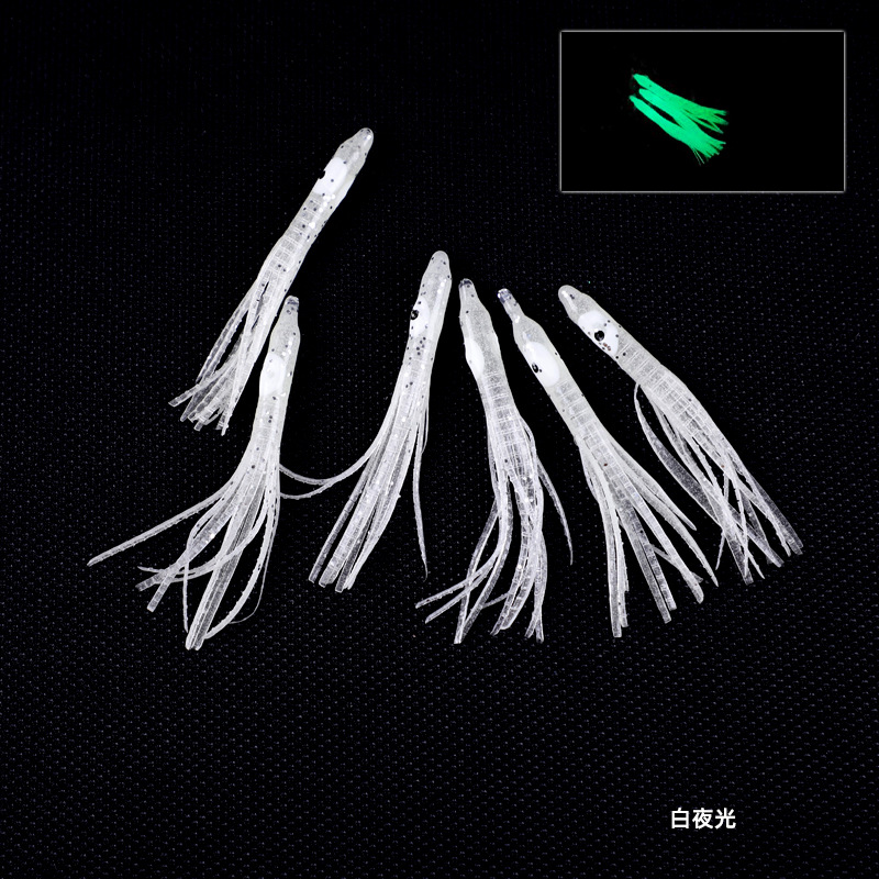 Liansenduo cebo de sello luminoso artificial cebo de calamar cebo biónico Luya cebo de Pesca de Mar cebo suave cebo falso cebo de pesca cebo