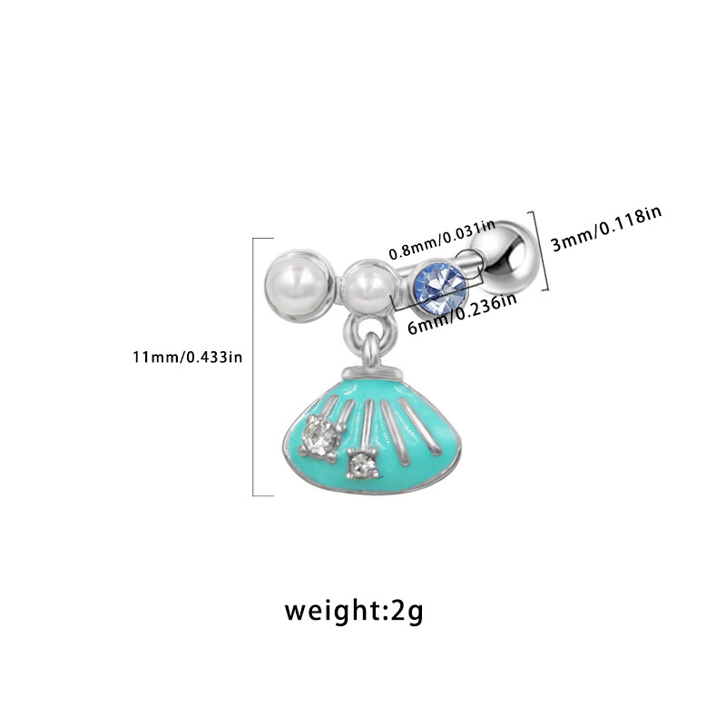 5g Weight Titanium Steel Ear Needle Material Cartilage earrings Classification 1 Piece Quantity Party, Street Occasion Titanium Steel Material Star, Heart Shape, Bow Knot Pattern All Seasons Season Unisex Gender Plating Design Hip-Hop, Streetwear Style 1 Piece Hip-Hop Streetwear Star Heart Shape Bow Knot Plating Titanium Steel Cartilage Earrings 20