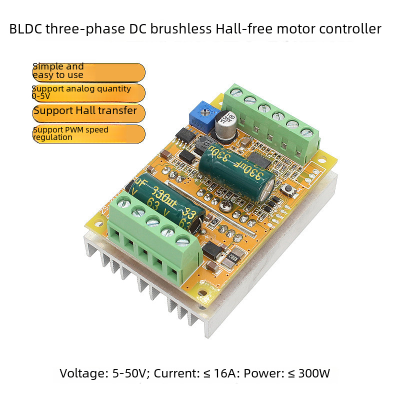 BLDC three -phase DC brushless Hall motor controller PWM motor…