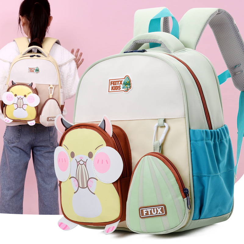 Mochila para niños nueva lindos dibujos animados 3 - 5 años de edad mochila para niños y niñas mochila para clases pequeñas mochila para jardín de infantes mochila 4