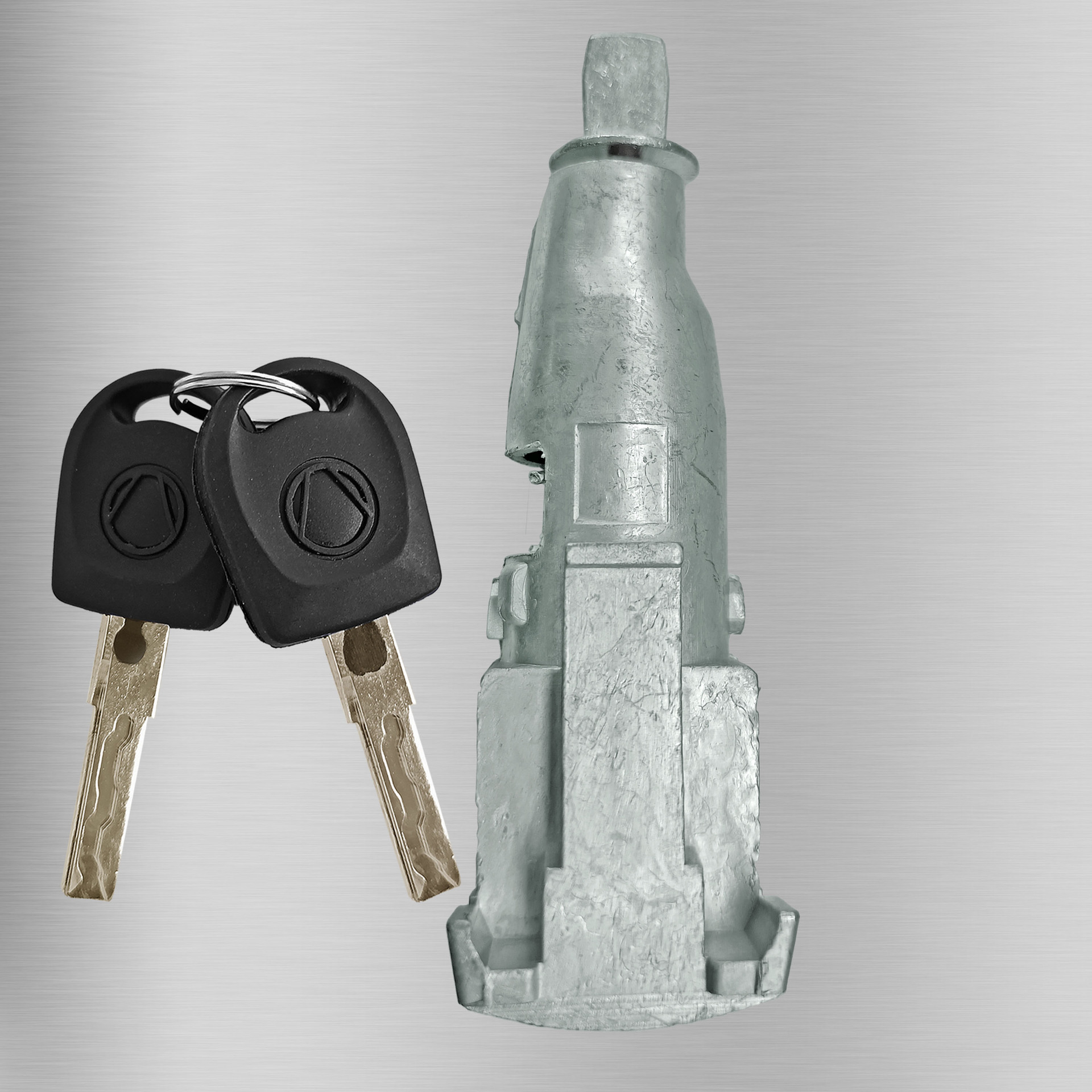 Transfronterizo Volkswagen Skoda Ming锐 puerta de cerradura 2 llaves piezas de automóvil 1Z0837167C 6Y0898167E