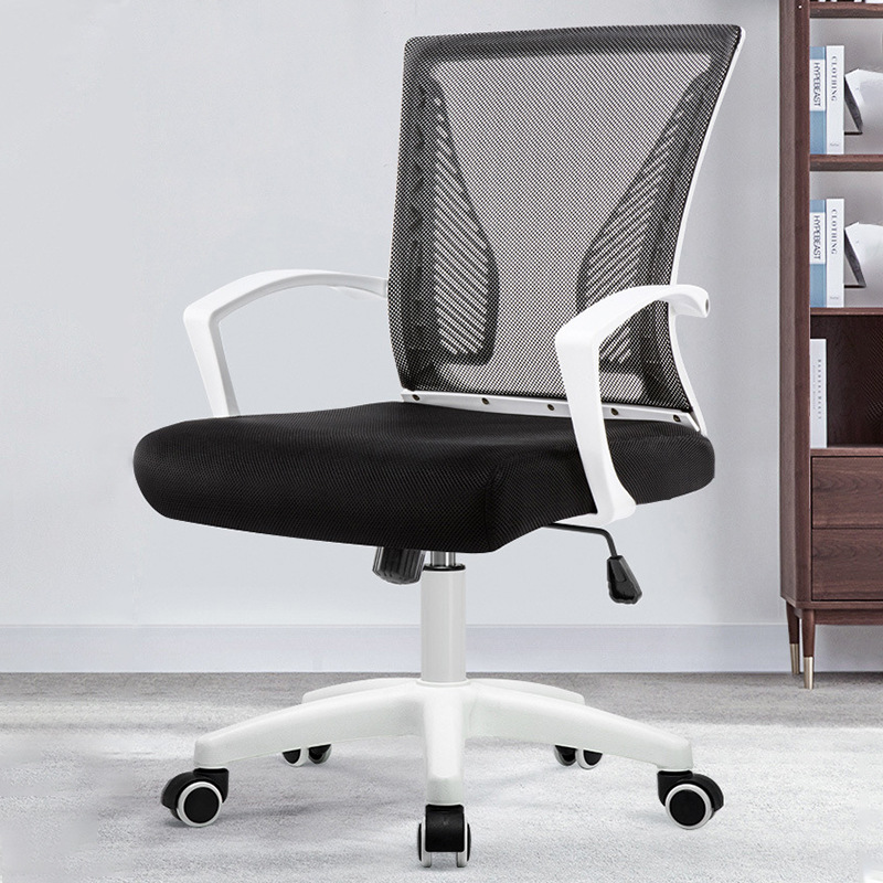 Silla de oficina hogar cómodo largo sentado dormitorio conferencia mesa de estudio y silla ergonómica dormitorio respaldo silla de la computadora