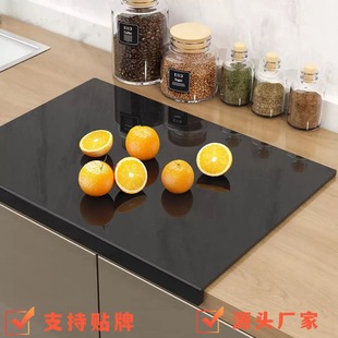 Acrylic Cutting Board Thickened Kneading Board High Hardness Kitchen Multi-Purpose Meat Cutting Board Bar Cutting Fruit Transparent Chopping Board