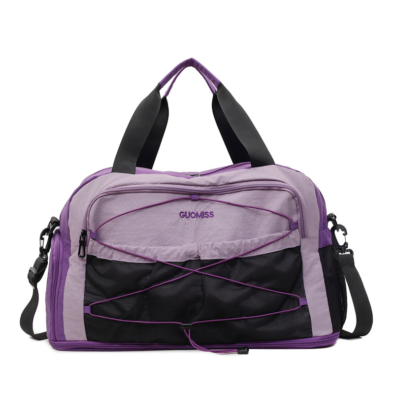 Nuevo paquete de viaje transfronterizo de gran capacidad de separación seca y húmeda bolsa deportiva de acondicionamiento físico bolsa de almacenamiento de equipaje de viaje