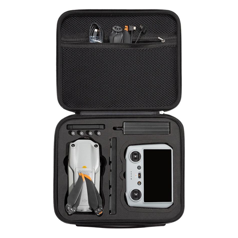 Adecuado para Dajiang aire 2 s bolsa de almacenamiento DJI AIR2 maleta con pantalla RC control remoto cáscara dura bolsa protectora impermeable