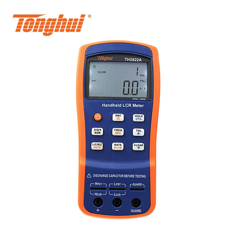 Tonghui TH2822A/C/D/M/E Ручной LCR Цифровой мост 10 кГц для удержания данных Мост Тестер