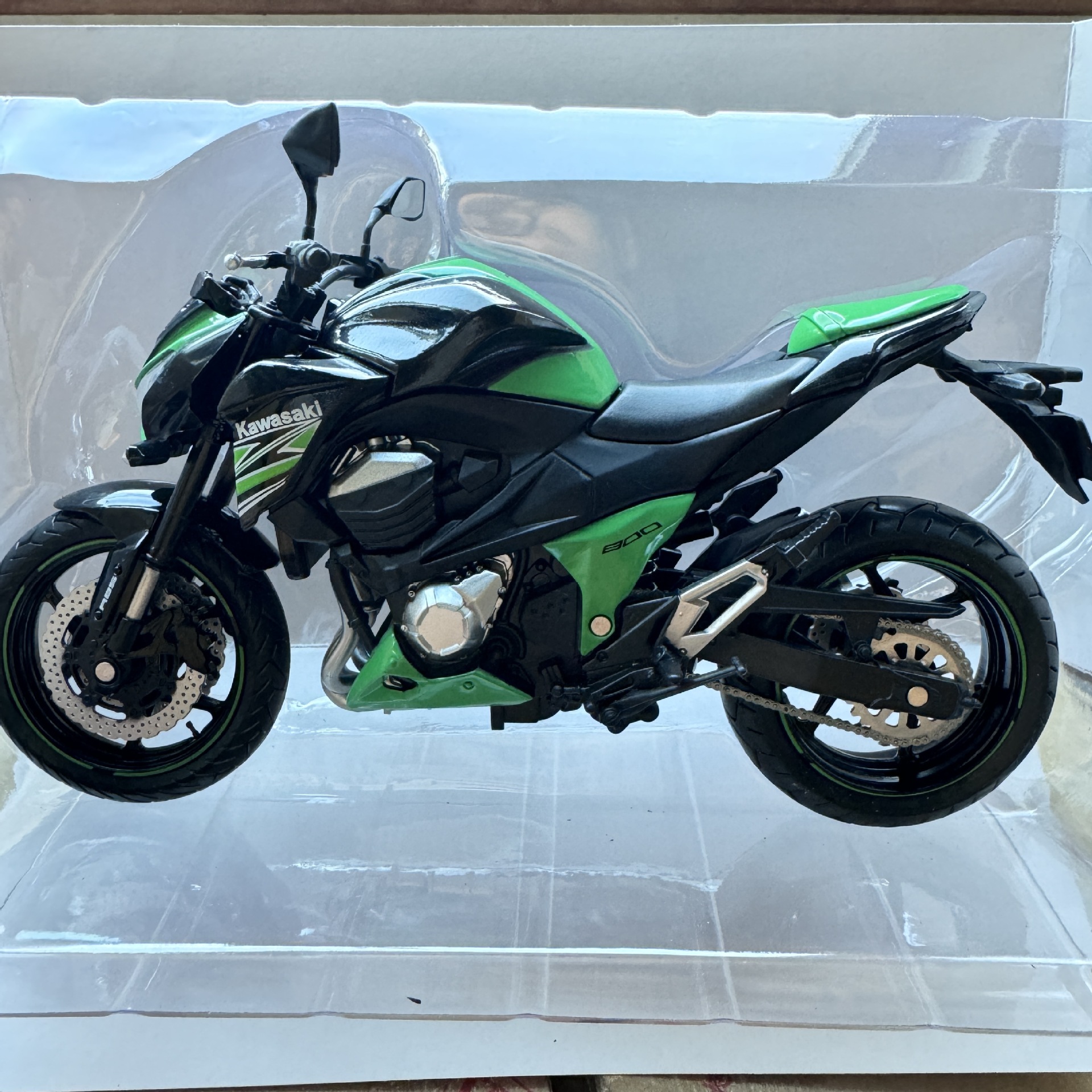 Junji 1:12 Kawasaki Z800 poco ninja ZX-6R BMW 1000RR motocicleta simulación aleación modelo colección