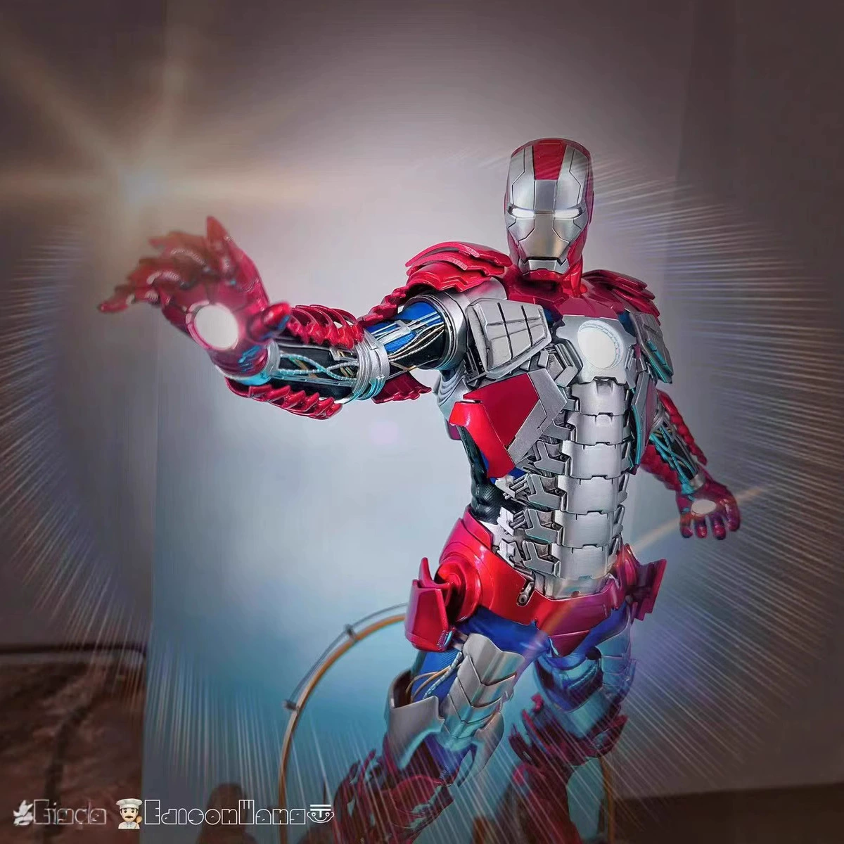The Avengers, elite statue, minifigure, Iron Man, Marvel