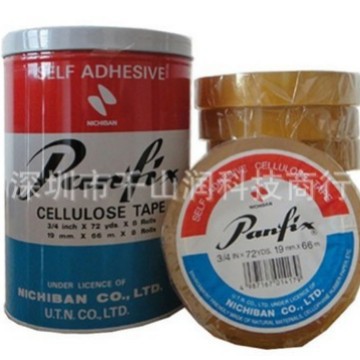 日本Panfix不费时透明胶带 3/4’ x 72Y 19mmX66m (一筒8卷)