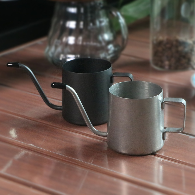 Japanese Style Retro Mini Hand Pot Old Hanging Ear Coffee Pot Hand Pot Fine Mouth Pot Hand Pot Vintage