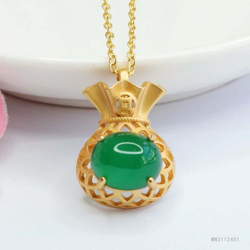 眷钰 Agate pendant, ethnic necklace, ethnic style, wholesale