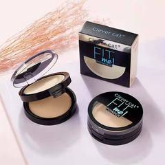 Exclusively for cross-border smart cat, refreshing and silky double-layer powder, refreshing concealer, moisturizing, non-removing makeup, wet and dry use