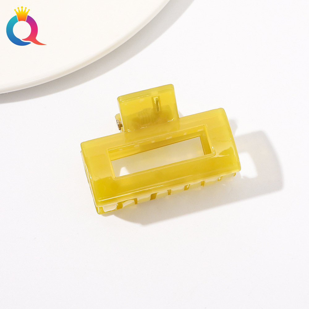 Qiyue jalea coreana pequeña horquilla clip lateral Cabeza trasera updo clip de pelo tamaño pequeño flequillo clip accesorios para el cabello tocado al por mayor