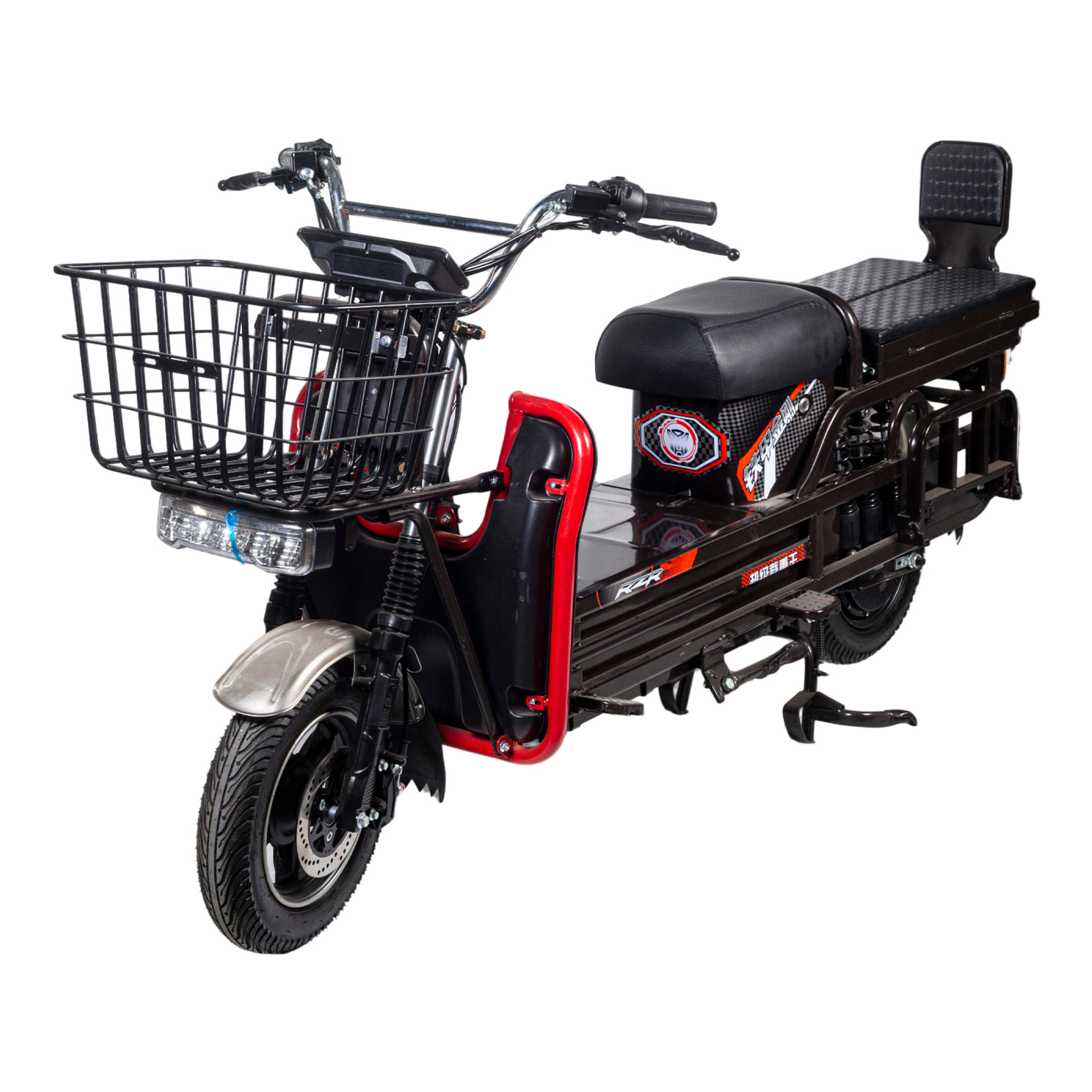 Carga transfronteriza rey vehículo eléctrico grueso bastidor gran rueda gran gran cesta escalada carga carga carga vehículo eléctrico de alto soporte