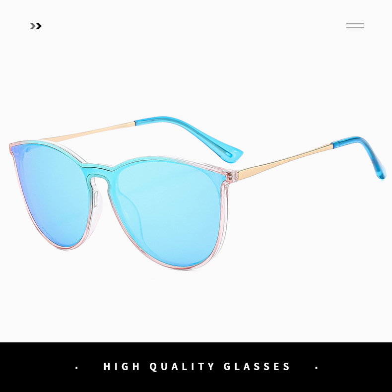 Streetwear Geometric Tac Round Frame Full Frame Glasses display picture 2