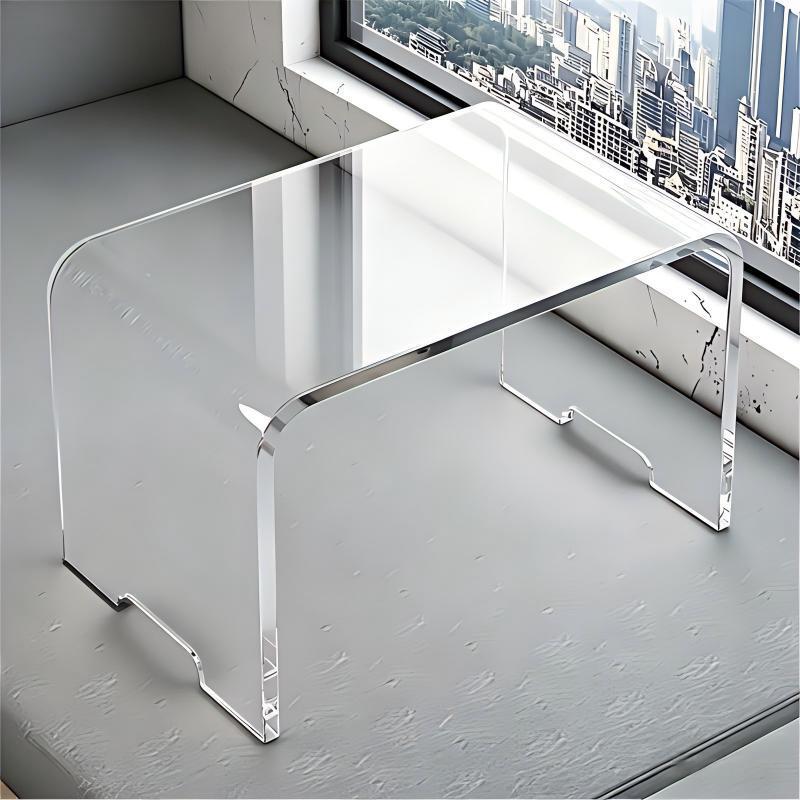 Custom Acrylic Balcony Table, Bay Window Table, Tatami Low Table, Trendy Home-Use Simple Tea Table, Corner Coffee Table