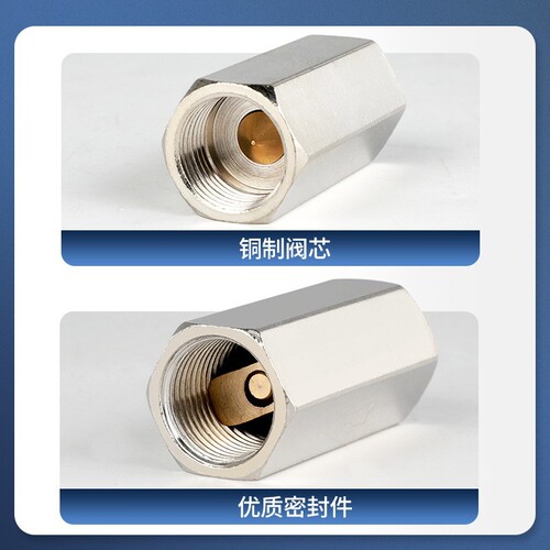 Manufacturer wholesale pneumatic one-way valve CV-06 gas check valve one-way straight valve 1 minute 2 minutes 3 minutes 4 minutes inner wire