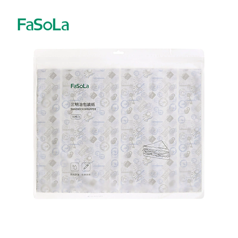 Sладо Sandwich Packaging Paper Oil Burger Box Boxing Box Basic Cheese Paper Bakery Baked Paper
