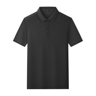 Xinjiang Cotton Polo Shirt Uses Salona Cotton Rib Collar 5A Antibacterial and Cool Technology, More Comfortable and Refreshing