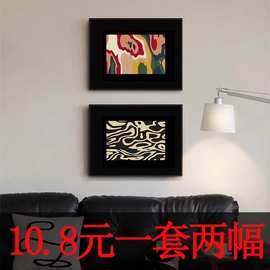 中古风法式装饰画复古挂画小众高级感抽象摆件玄关墙饰客厅餐厅