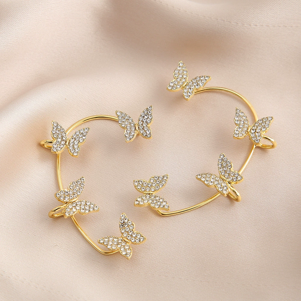 Творческие серьги-ушёлочки, пирсинг, дизайнерские серьги, Aliexpress