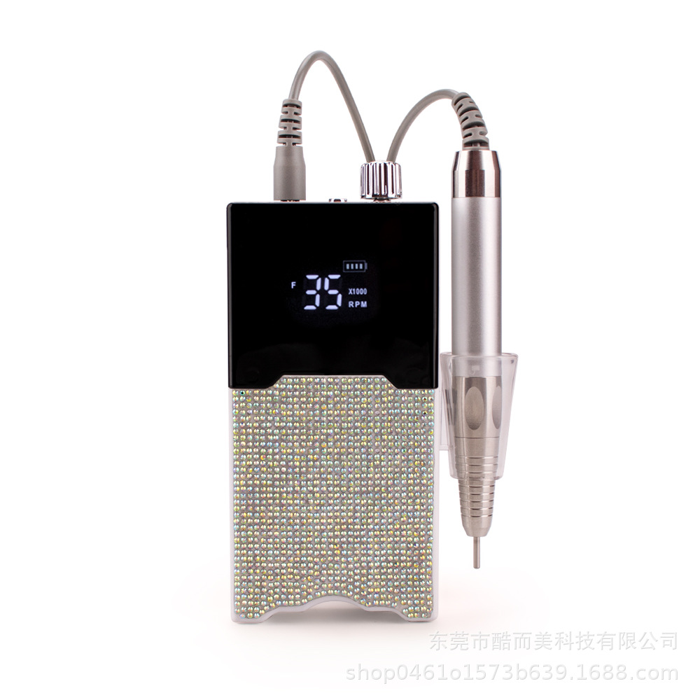 Pequeño Libro Rojo recomienda máquina de pulido de uñas sin escobillas con taladro portátil frente peeling pulido removedor de esmalte de uñas removedor de uñas