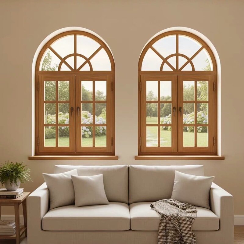 Retro solid wood doors and windows, old elm wood storefronts, folding bed windows, natural wood for bakeries, coffee shops, and guesthouses, and casement windows