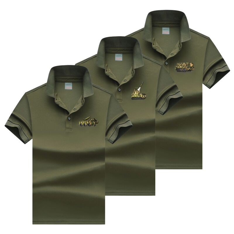 Live Subsidy Special Price Summer Men's Comrades Party Military Fans Short Sleeve Outdoor Lap Collar T-shirt POLO Shirt Memorial T-shirt Live Subsidy Special Price Summer Men's Comrades Party Military Fans Short Sleeve Outdoor Lap Collar T-shirt POLO Shirt Memorial T-shirt