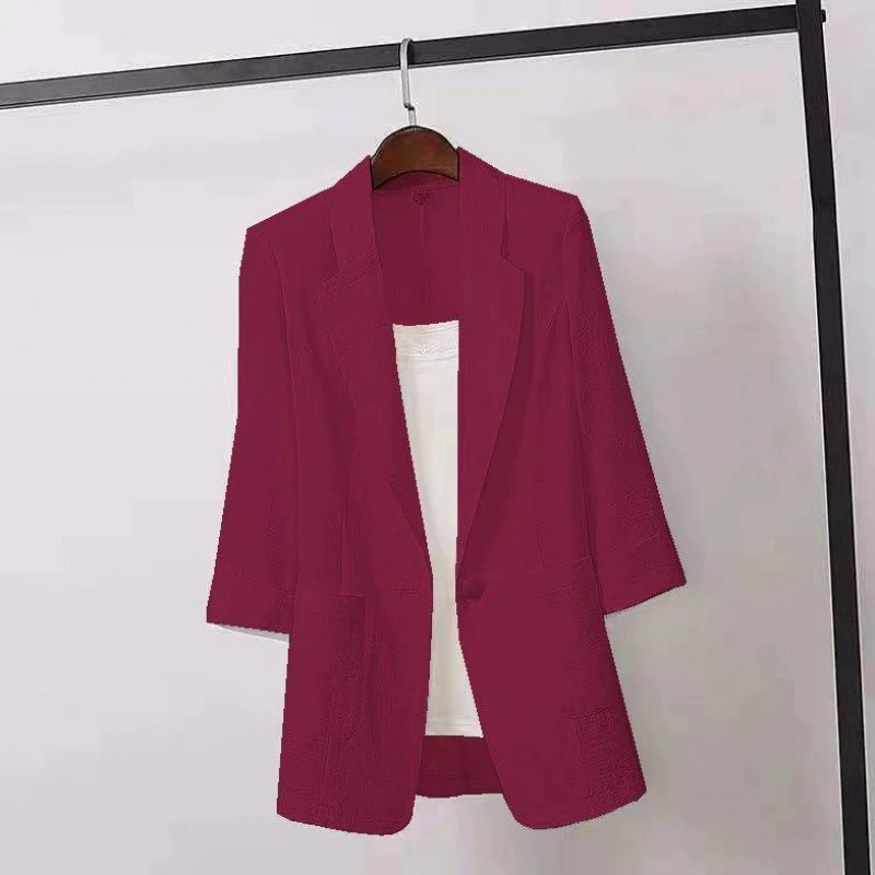 Short fitted jacket, Korean style, bright catchy style