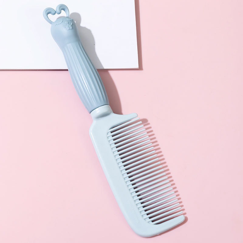 Peines de dibujos animados al por mayor lindos conejos peinados antiestáticos adultos niños rizos de plástico sin cabello vibración aérea