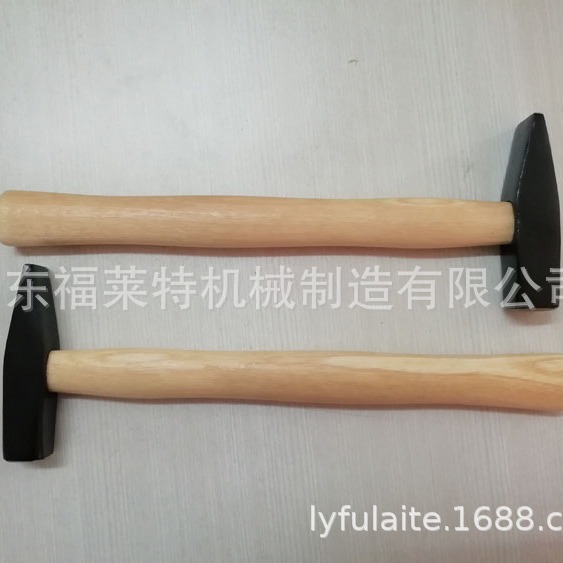 工厂直供锤子钳工锤德式钳工锤（核桃木柄）