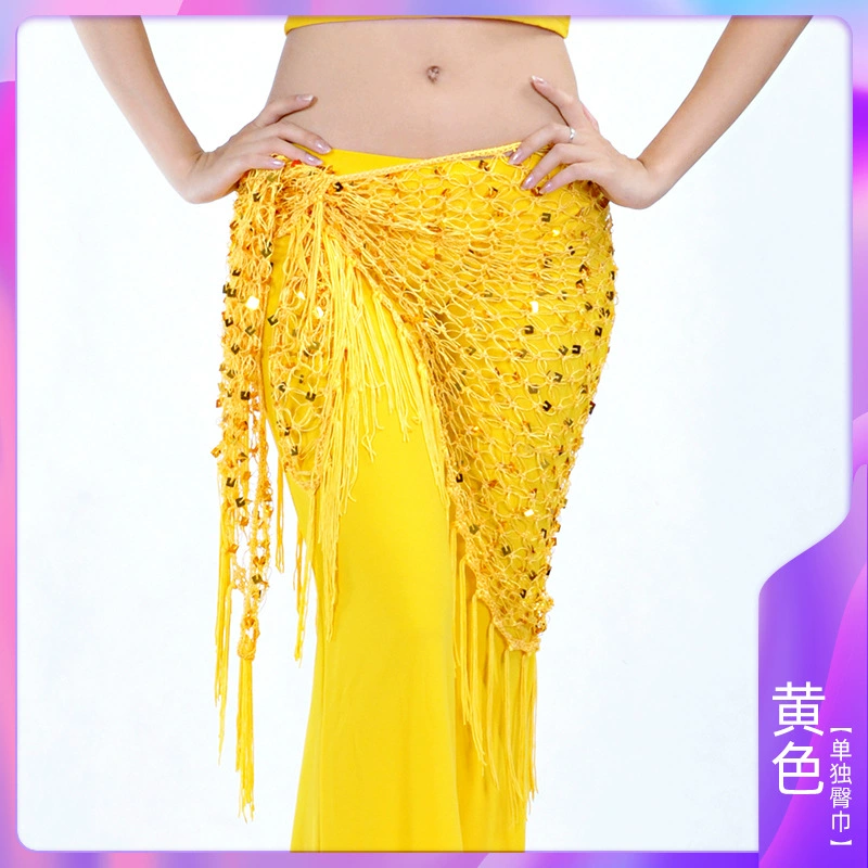 Треугольный шарф-шаль Belly Dance костюм для Belly Dance пояс для талии, хвостовой шарф сомбреро с бисером