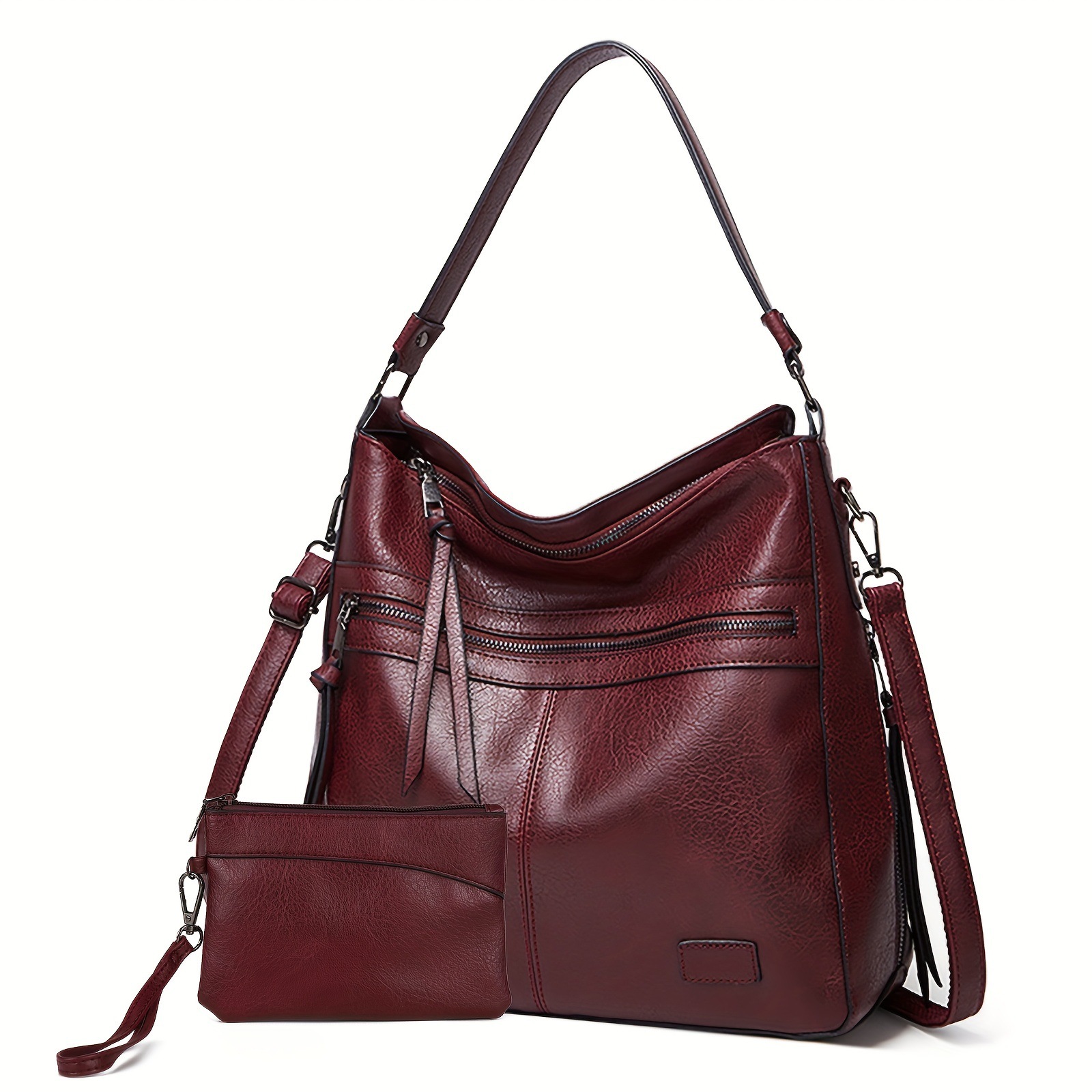 Large Capacity Retro Casual Solid Color new Fashion Women's