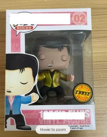 POP Элвис периферийный лауреат модель Элвис 1950 ’s певец окружающие игрушки золотой