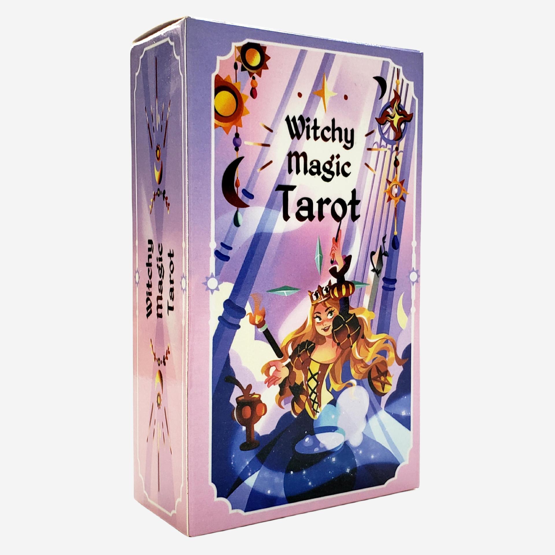 Witchy Magic Tarot Board Game Cards For Party Games Collection_voghion.com