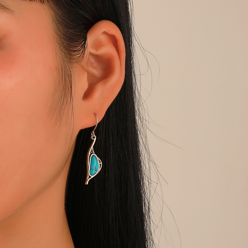 Alloy Material Geometric Alloy Earrings