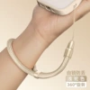 Self-locking and adjustable [wrist rope·beige] 360° rotation to prevent entanglement