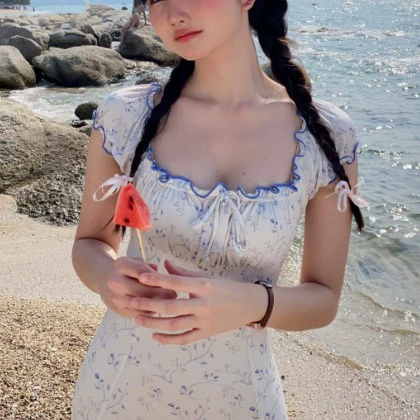 Brand supporting overall, swimwear, drawstring, beautiful back