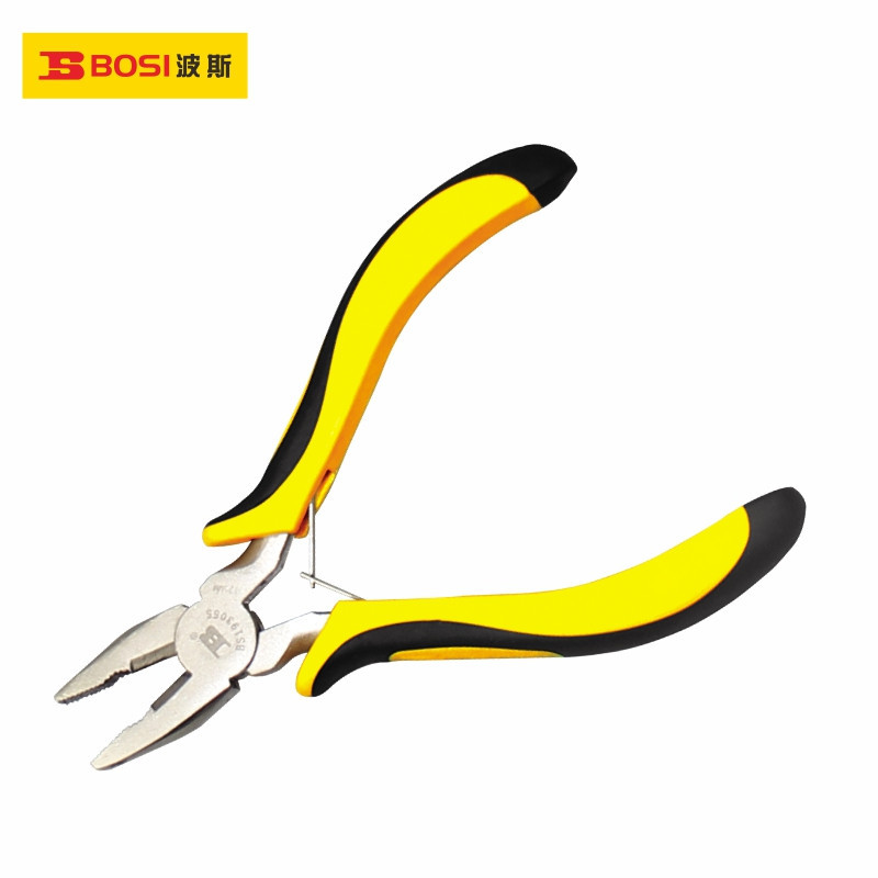波斯工具 镍铁合金迷你钢丝钳 老虎钳5寸BS193055