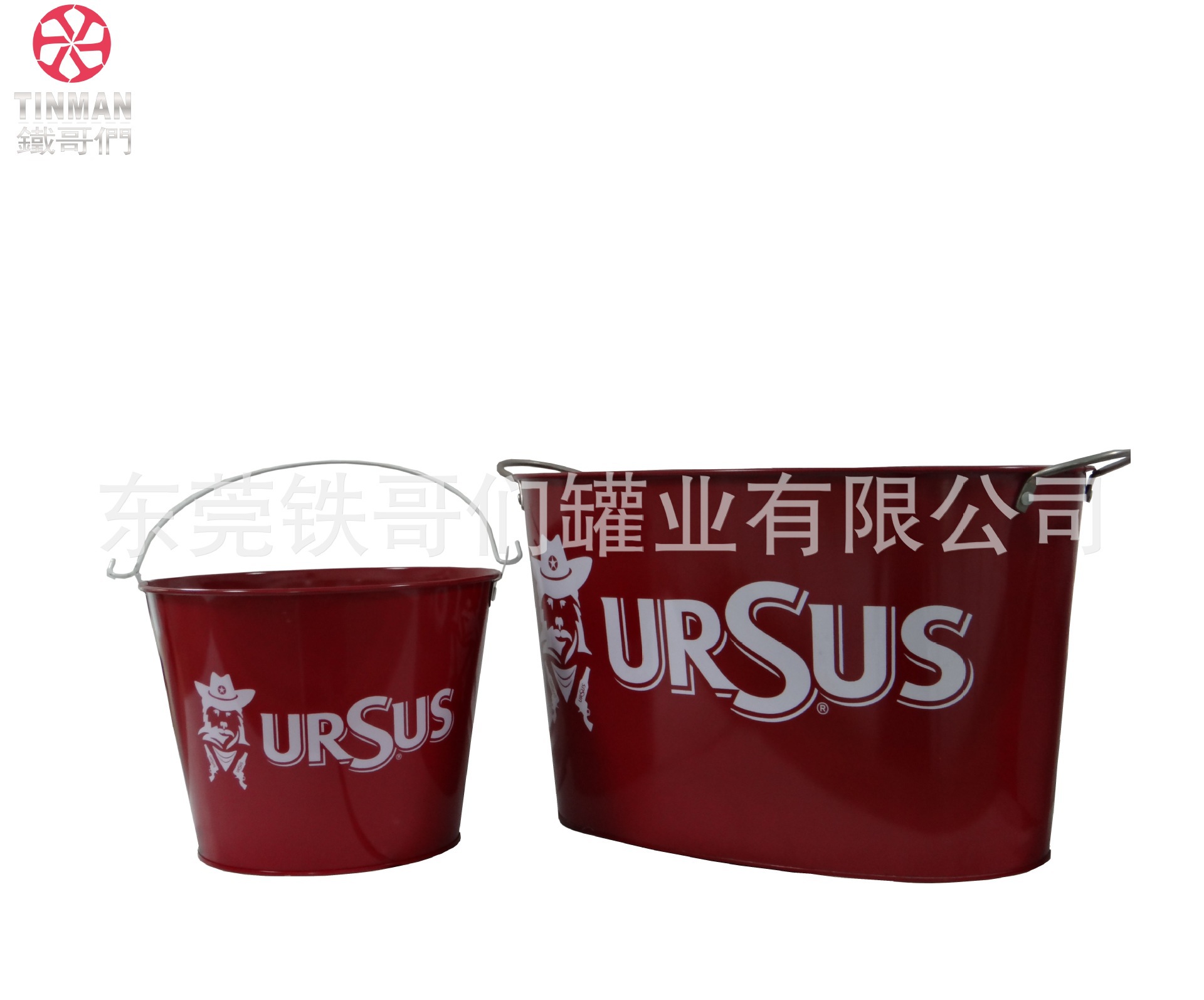 供应马口铁冰桶 5L冰桶 镀锌铁冰桶 圆形蜡桶 5QT 酒桶 工艺桶