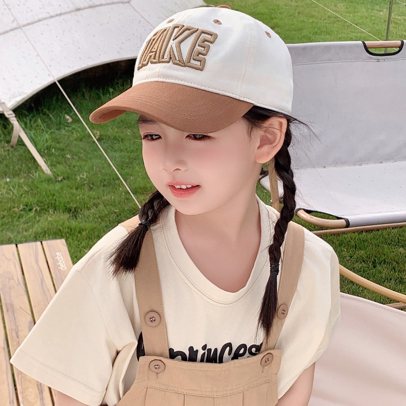 Kids Casual Sun Hat Breathable Summer Baseball Cap With Protection_voghion.com
