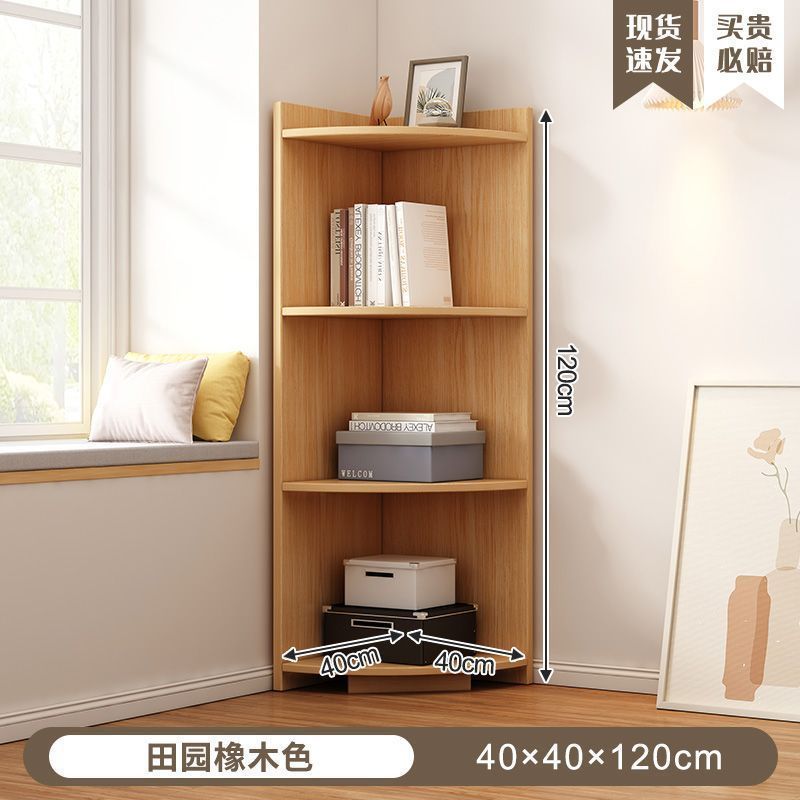 卧室收纳角柜置物转餐厅拐角客厅三角边柜角柜墙角柜落地餐边柜子|undefined