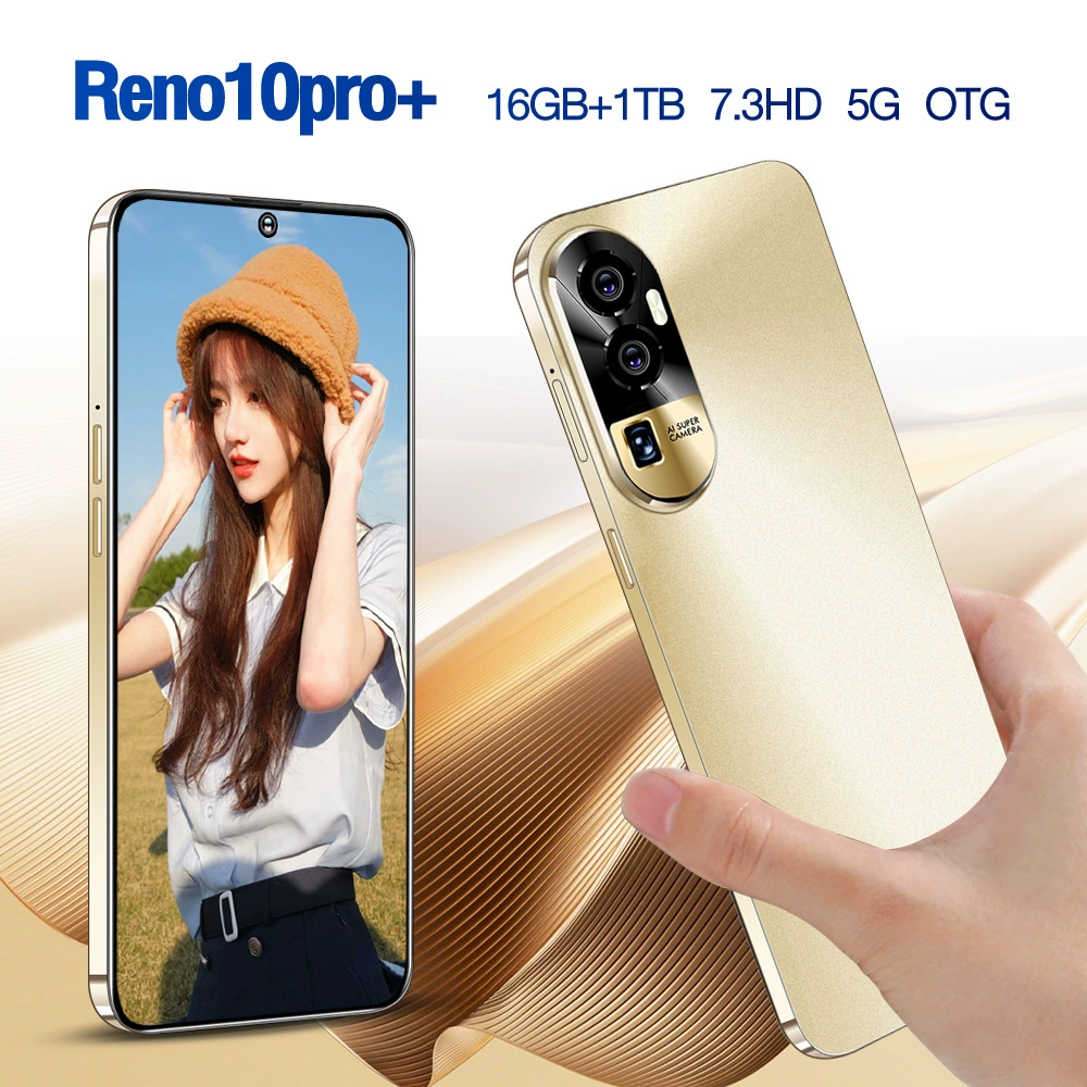 RENO10 PRO кросс-бордер горячая распродажа Android 9.0 смартфон 7,3HD+ высокое разрешение экран 2+16 всё-в-одном недорогой