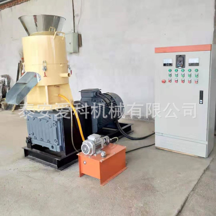 电柴油机带生物质颗粒机 锯末秸秆木屑颗粒成型颗粒炉用 上海适用