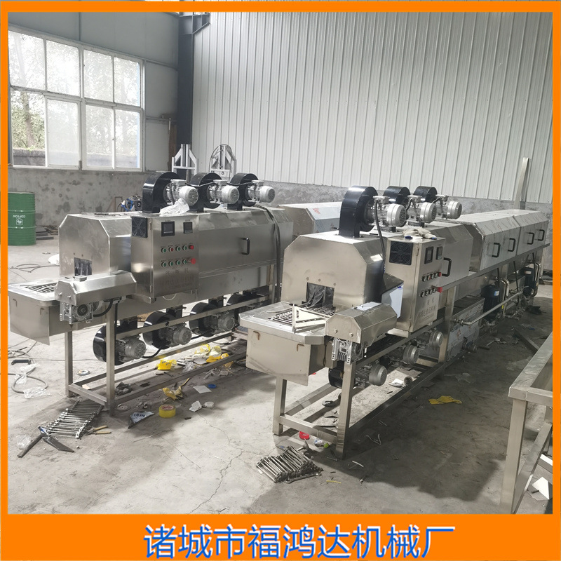 隧道式马口铁罐冲洗机 FHD-5800玻璃瓶清洗风干机