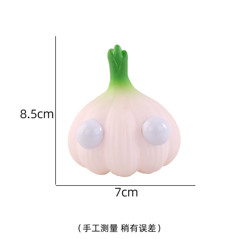 Transfronterizo caliente-venta llamativo gusano vegetal pellizco música descompresión juguete squeeze ojo-soplado creativo ventilación descompresión artefacto fábrica al por mayor
