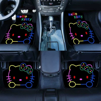 Cute Cartoon Women's Car Universal: Universal Foot Pad - kt-cat-main-driver-single-piece-5064cm