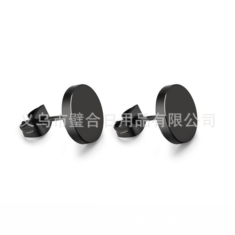 2022 nueva moda de los hombres de moda de las mujeres solo negro de titanio de acero