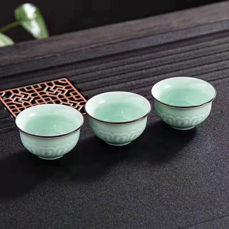 Tea set, ceramic tea cup, gift box, simple and elegant design